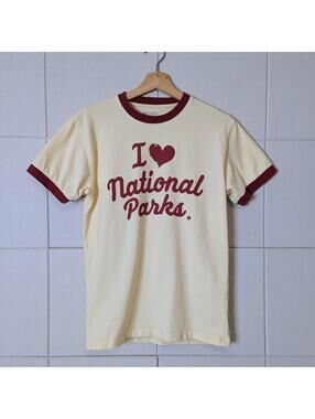 Parks Project I Love National Parks cotton ringer tee
